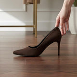 Bordeaux Elegance Heels