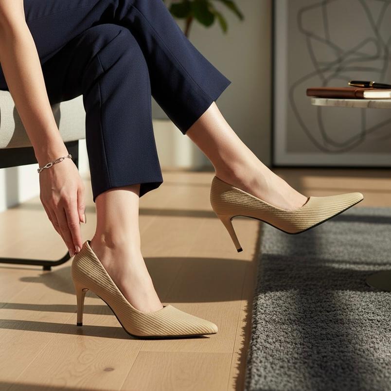 Bordeaux Elegance Heels