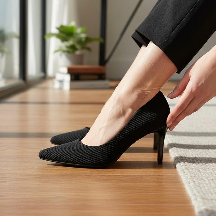 Bordeaux Elegance Heels