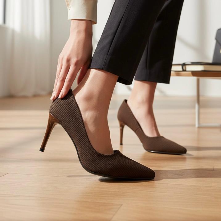 Bordeaux Elegance Heels
